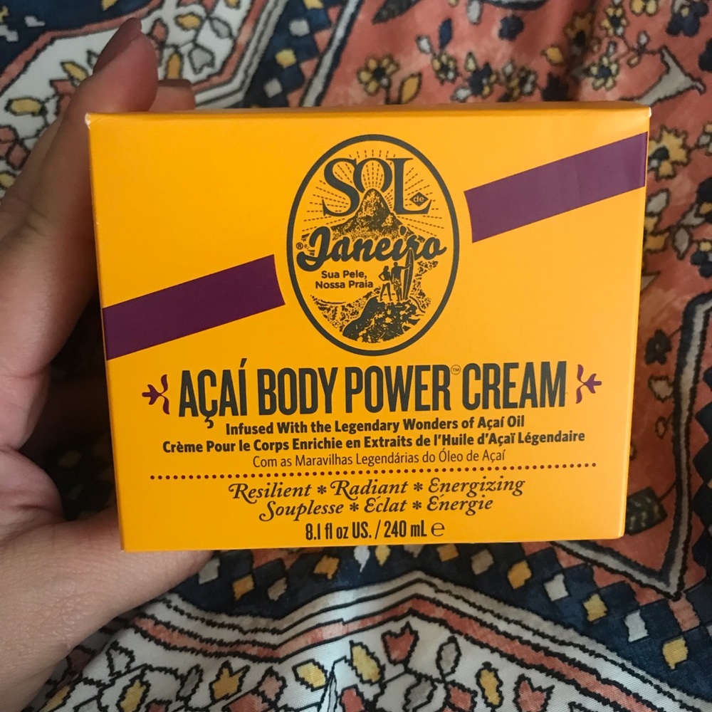 🆕 Sol De Janeiro AÇAÍ BODY POWER CREAM